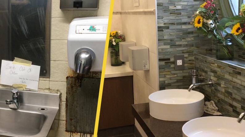 纽约最糟糕公厕vs最豪华公厕 差在哪？