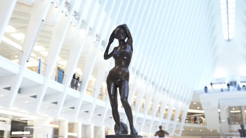 中国当代雕塑泰斗刘士铭新年雕塑艺术展亮相纽约世贸中心