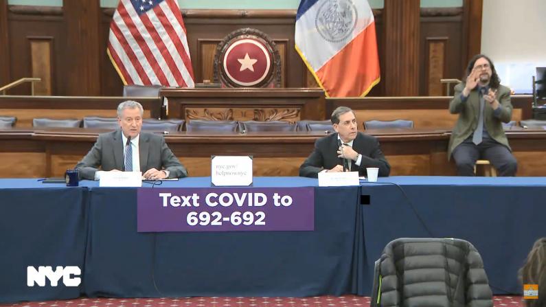 纽约市长再推多项重要举措应对新冠疫情
