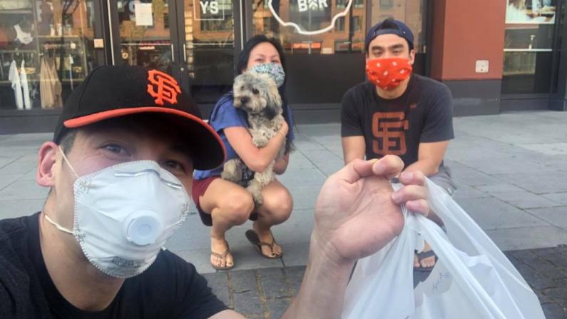 旧金山科技公司华裔男生 为社区免费送餐筹款