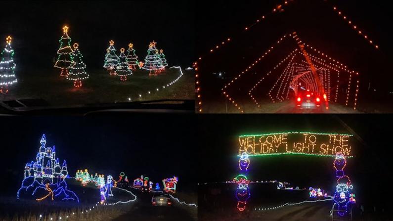 疫情下的假日季：麻州免下车大型灯光秀缤纷闪耀