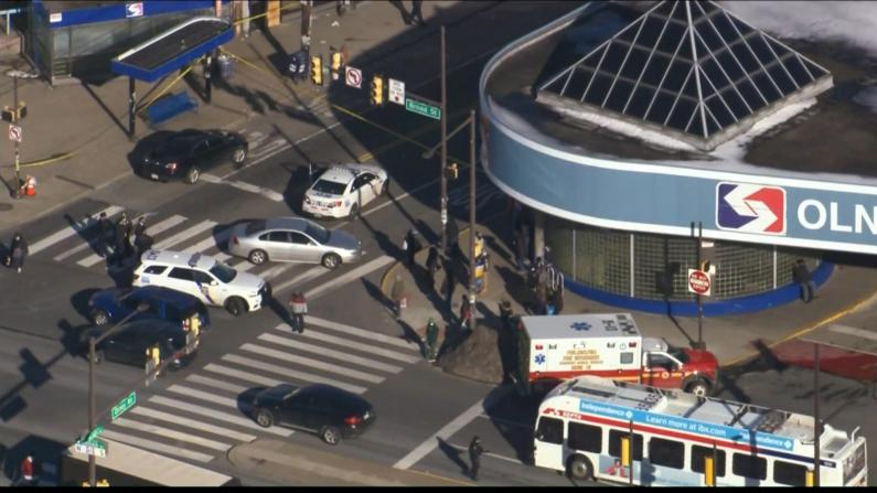 【现场】费城交通枢纽枪案酿至少七伤 警方封锁案发街道