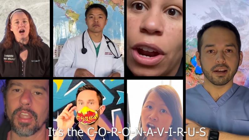 鼓励民众打疫苗 加州华裔医生重编百老汇金曲