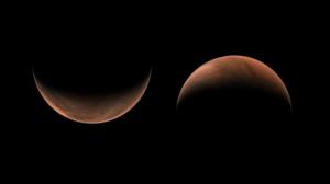 天问一号拍摄的火星南 北半球影像正式公布