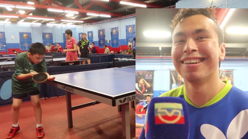 从奥运会选手到10岁乒乓小子 首届全美华侨运动会乒乓球比赛有多牛
