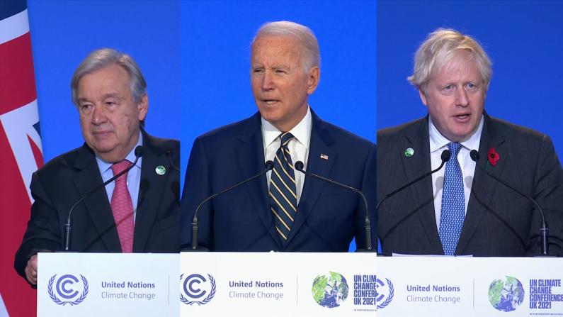 领导人气候峰会：联合国秘书长警告“自掘坟墓” 拜登替川普道歉
