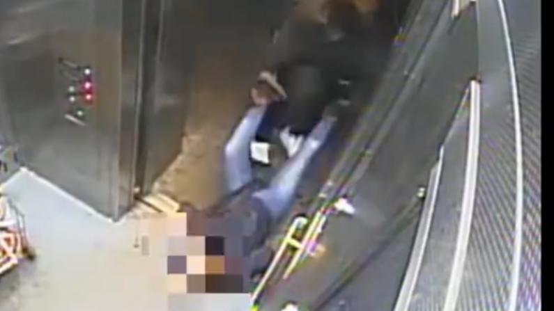 纽约地铁站劫案频发 36岁女性电梯内遭殴打拖拽