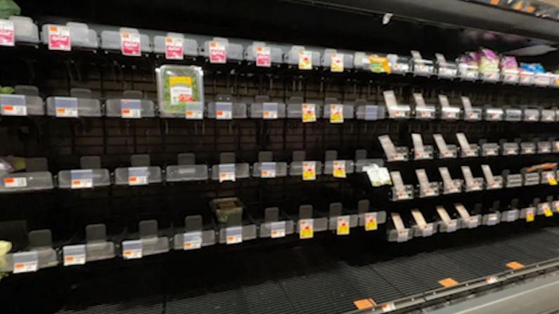 波士顿宣布进入暴风雪紧急状态 超市货架被搬空