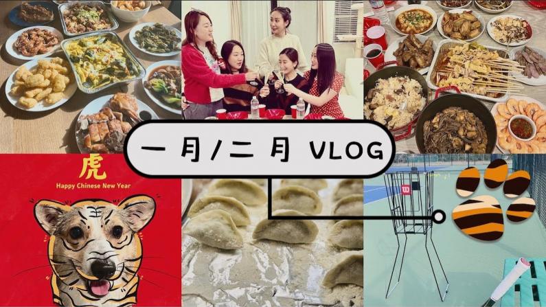 【湾区毛毛】一月二月的Vlog日常 过年购物湾区美食