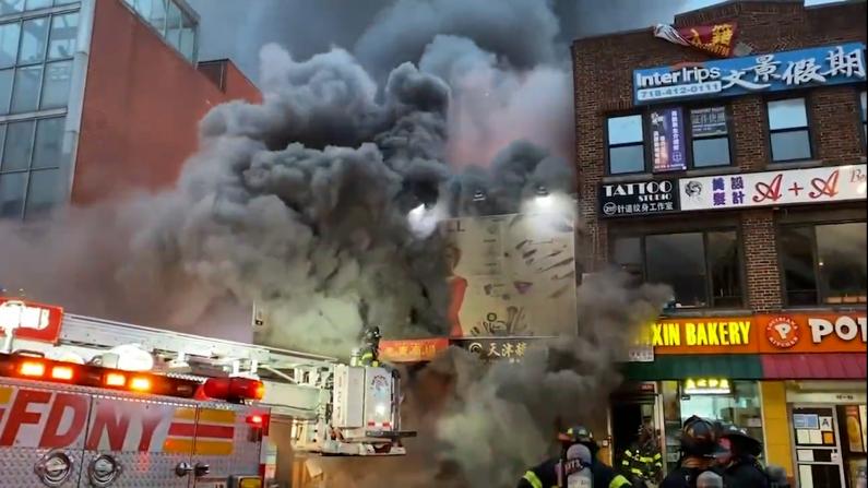 紐約法拉盛大火4個月后商店重開：客源流失嚴重，可能要重頭再來了