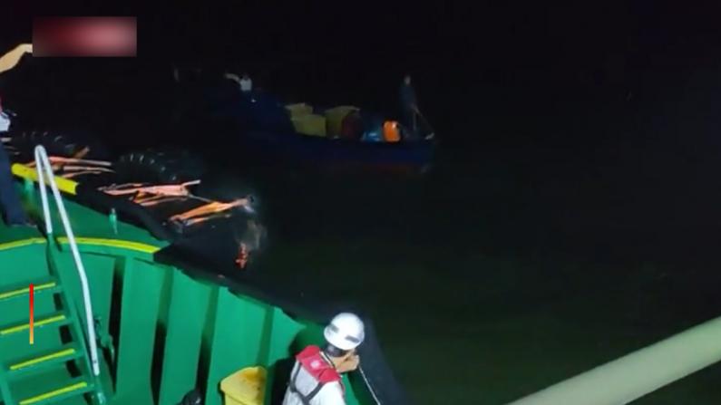台风“马鞍”致5人遇险 广西连夜组织海上救援