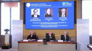 2022年诺贝尔物理学奖揭晓！三位科学家分享