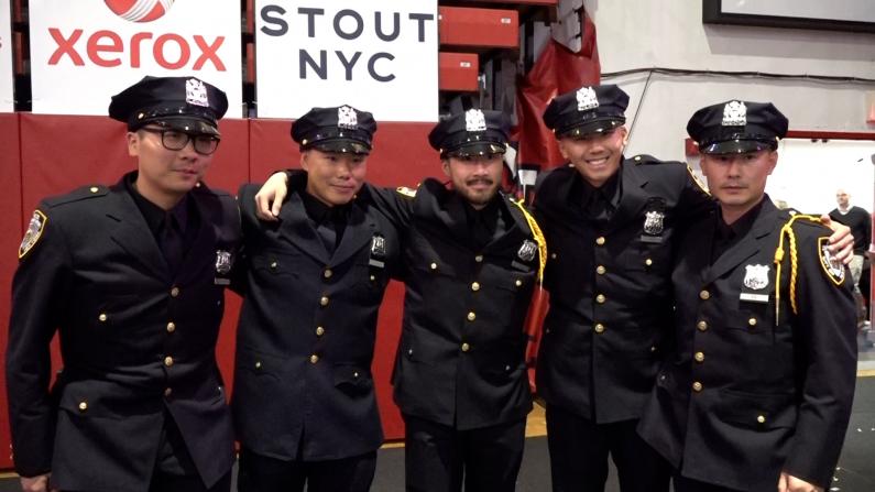 纽约市警新添636名警员 华裔超2%