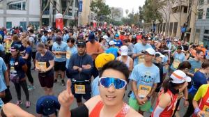 在美国硅谷跑马拉松, 和上万人一起穿梭圣荷西市中心