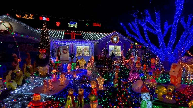 亚利桑那夫妇圣诞装饰点亮十余万盏灯