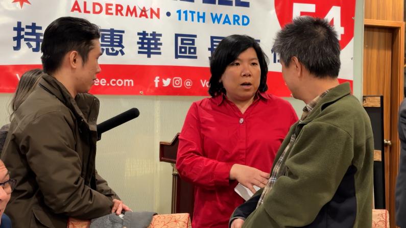 芝加哥区长李慧华寻求连任 华人选票很关键
