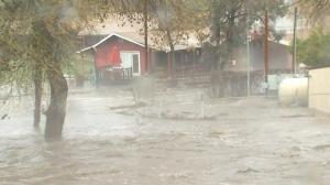 加州遭严重洪涝 社区成泽国