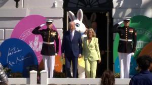 3万人涌入白宫参加复活节滚彩蛋活动