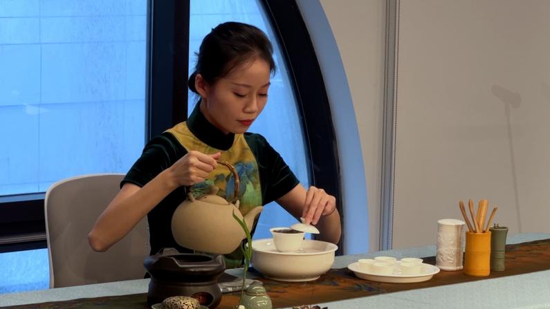 泉州茶文化展 纽约客:想中国的家了！