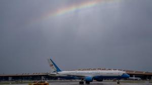 雨过天晴见彩虹，美财长耶伦抵达北京