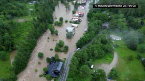 东北洪灾持续 多地出现水坝危机