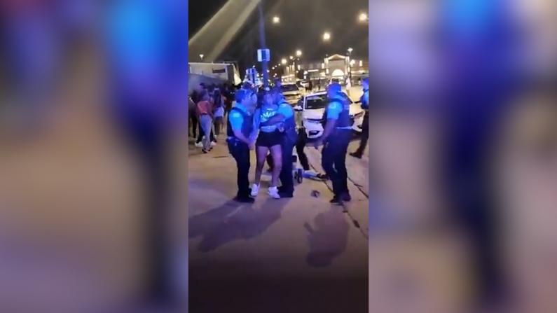 青少年再次聚众闹事 芝加哥警方逮捕40人