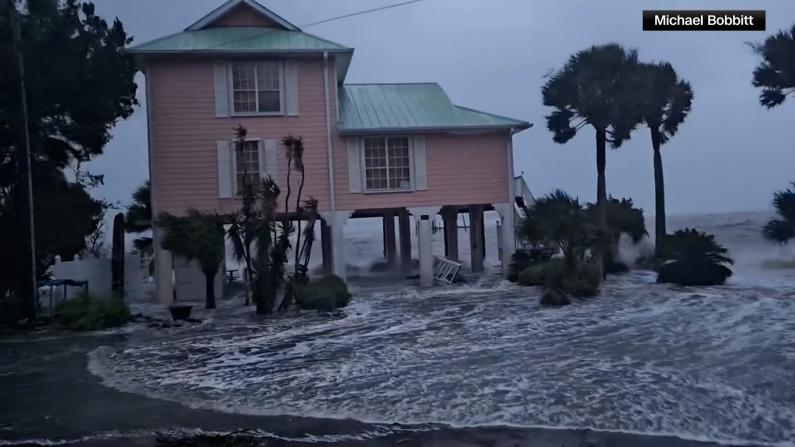 飓风“伊达利亚”登陆横扫佛州 致27万人断电