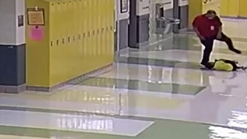 自闭症学生第二天上学遭员工殴打