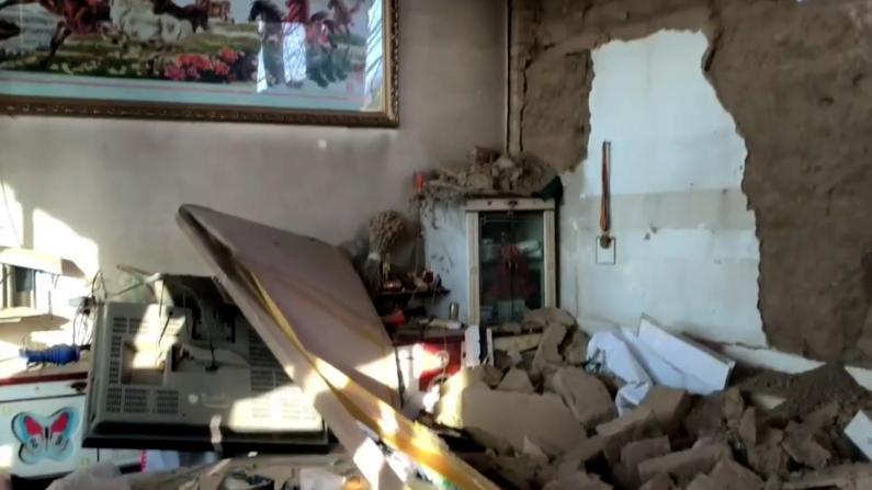 甘肃强震逾百人死亡 大量房屋倒塌