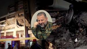 哈马斯副头目遇袭身亡 轰炸现场一片狼藉