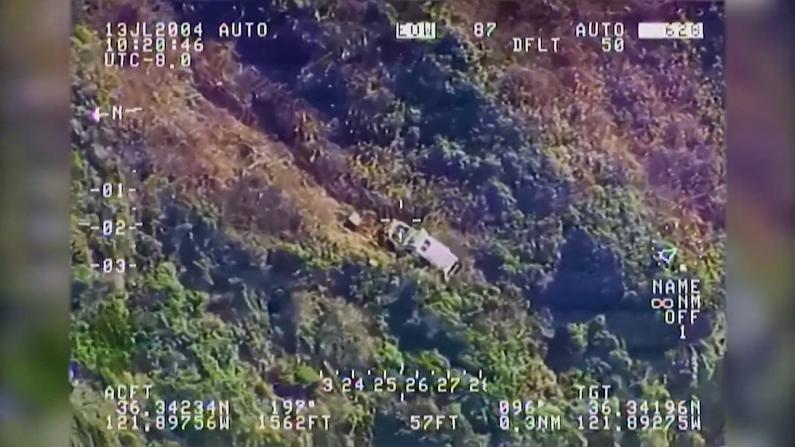 加州男子开车坠崖36小时后奇迹获救
