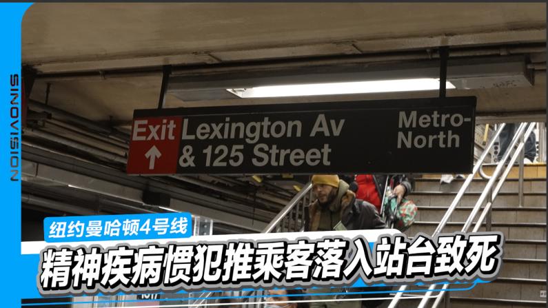 纽约再发地铁推人命案！